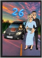 Cartoon Aniversare V8