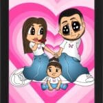 Cartoon Cuplu V21