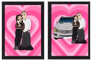 Cartoon Cuplu V35