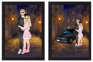 Cartoon Cuplu V26