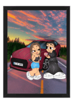 Cartoon Cuplu V24