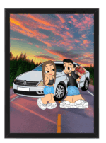 Cartoon Cuplu V27