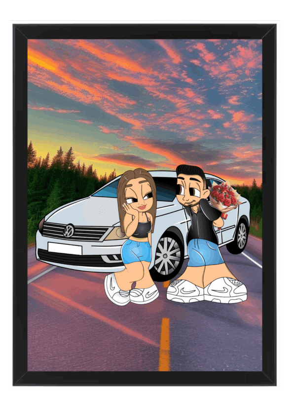 Cartoon Cuplu V27