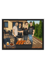 Grătar cu Nașii Cartoon