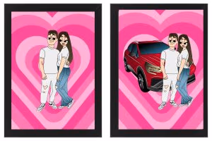 Cartoon Cuplu V34