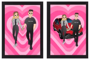 Cartoon Cuplu V29