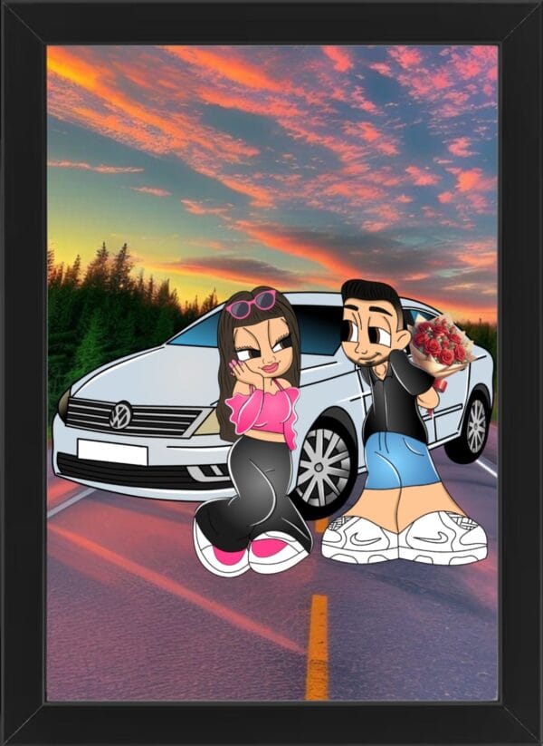 Cartoon Cuplu V27