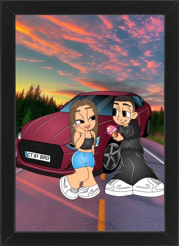 Cartoon Cuplu V24