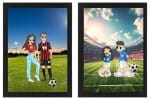 Cartoon Fotbalist