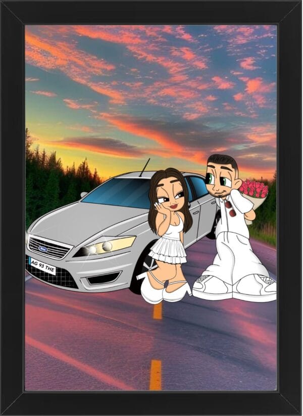Cartoon Cuplu V27
