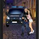 Cartoon Jandarm Cuplu