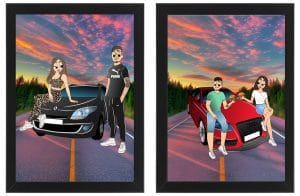 Cartoon Cuplu V24