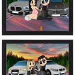 Cartoon Doua Masini
