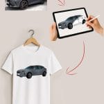 Tricou Masina Cartoon