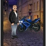Tablou Cartoon O Persoana V1