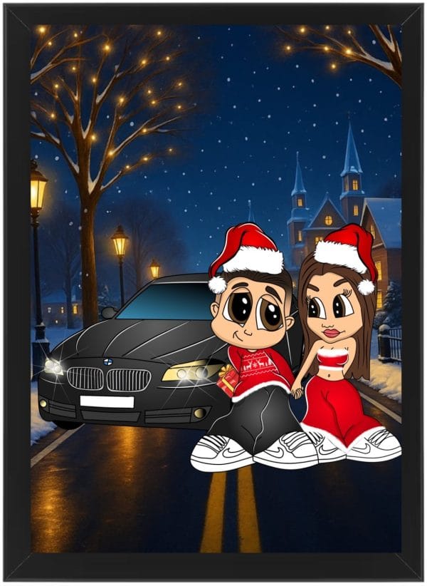 Tablou Cartoon Craciun V11