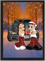 Tablou Cartoon Craciun V8