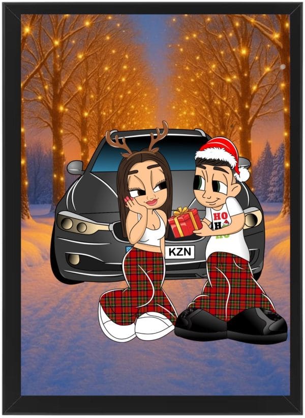 Tablou Cartoon Craciun V8