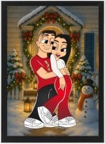 Tablou Cartoon Craciun V3