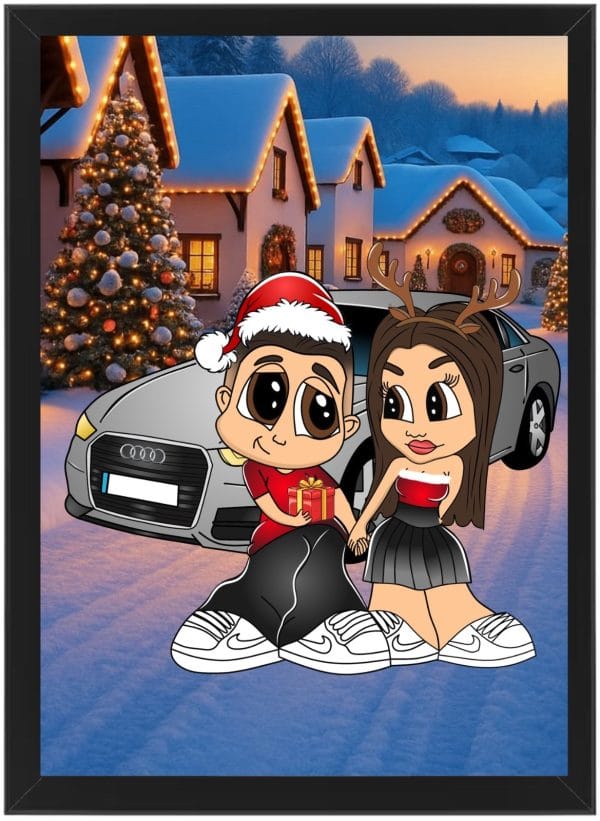 Tablou Cartoon Craciun V2