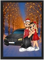 Tablou Cartoon Craciun V4