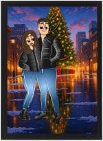 Tablou Cartoon Craciun V14