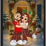 Tablou Cartoon Craciun V16