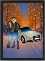 Tablou Cartoon Craciun V14