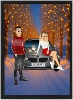 Tablou Cartoon Craciun V13