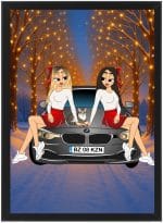 Tablou Cartoon Craciun V15