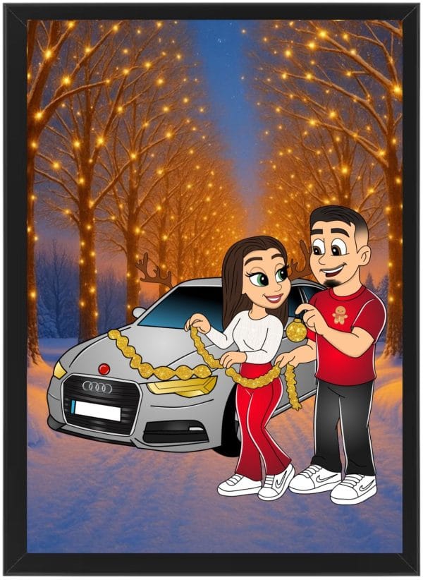 Tablou Cartoon Craciun V6