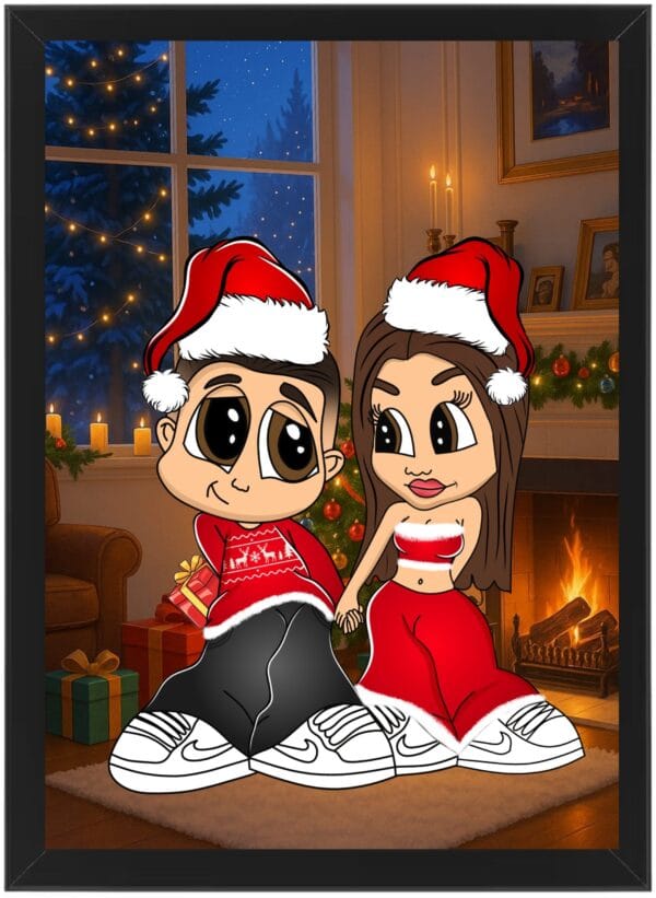 Tablou Cartoon Craciun V11