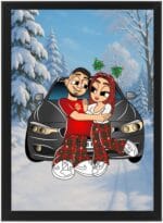 Tablou Cartoon Craciun V16