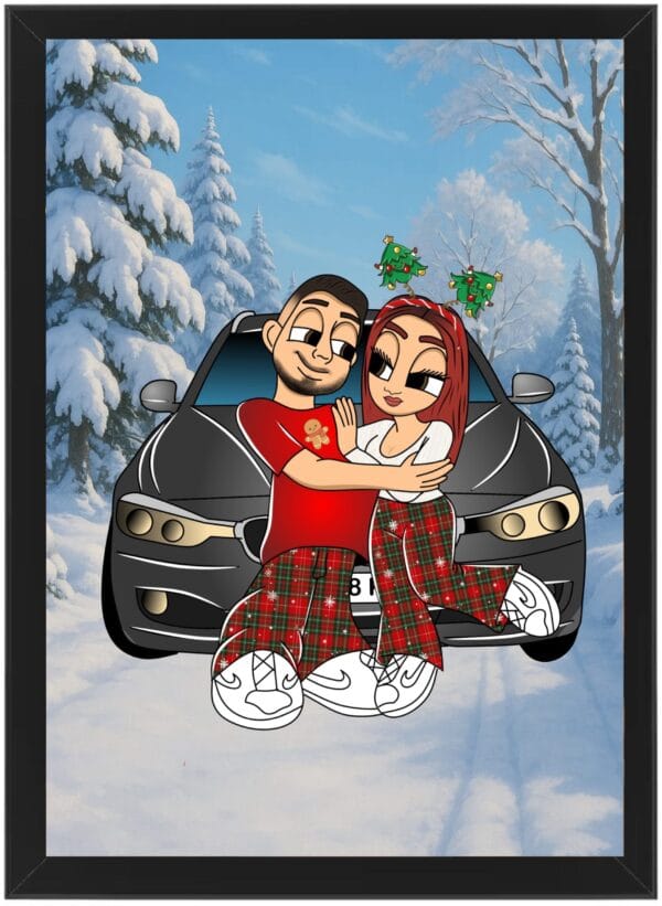 Tablou Cartoon Craciun V16