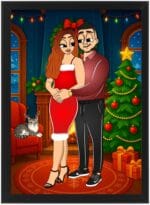 Tablou Cartoon Craciun V5