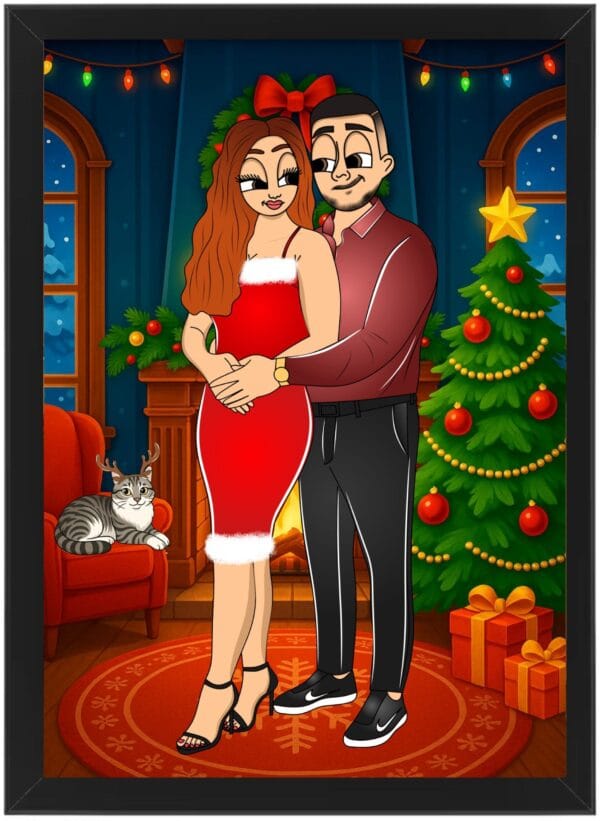 Tablou Cartoon Craciun V5