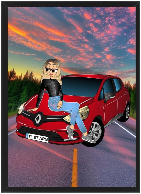 Tablou Cartoon O Persoana V5