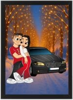 Tablou Cartoon Craciun V3