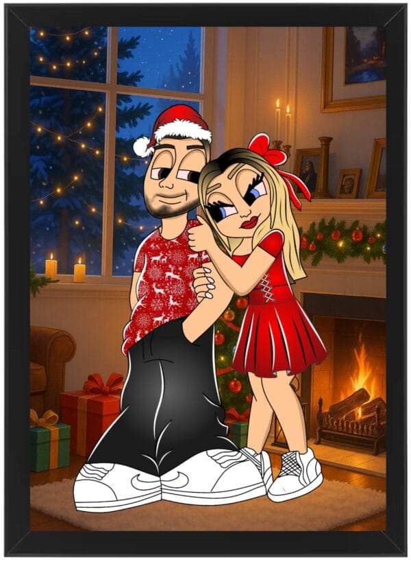 Tablou Cartoon Craciun V4