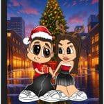 Tablou Cartoon Craciun V2