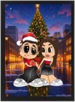 Tablou Cartoon Craciun V2