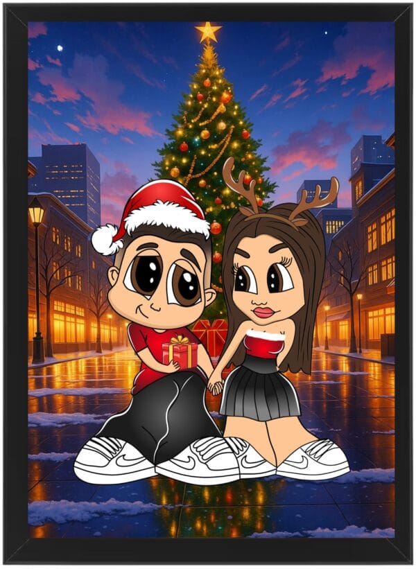 Tablou Cartoon Craciun V2