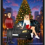 Tablou Cartoon Craciun V13