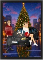 Tablou Cartoon Craciun V13