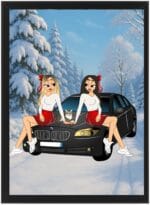 Tablou Cartoon Craciun V15