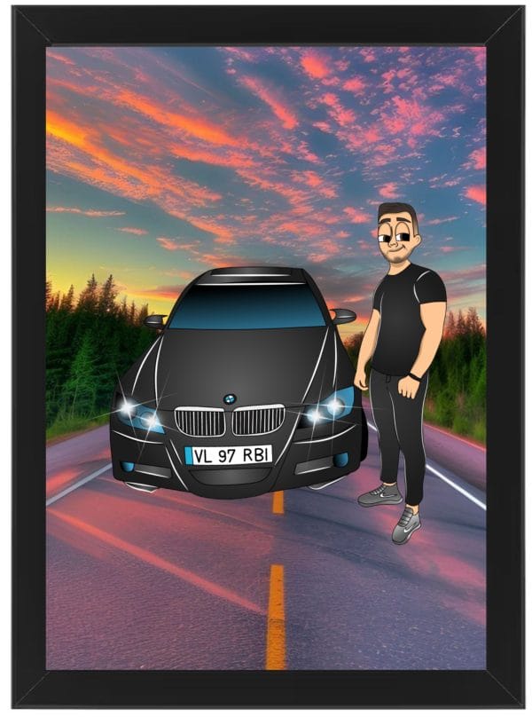 Tablou Cartoon O Persoana V11