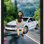 Tablou Cartoon O Persoana V15