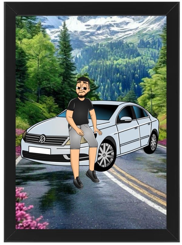 Tablou Cartoon O Persoana V15