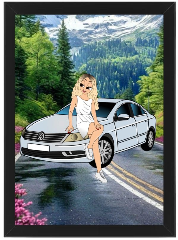 Tablou Cartoon O Persoana V2