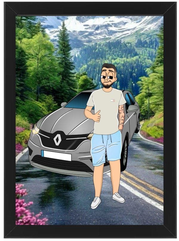 Tablou Cartoon O Persoana V3